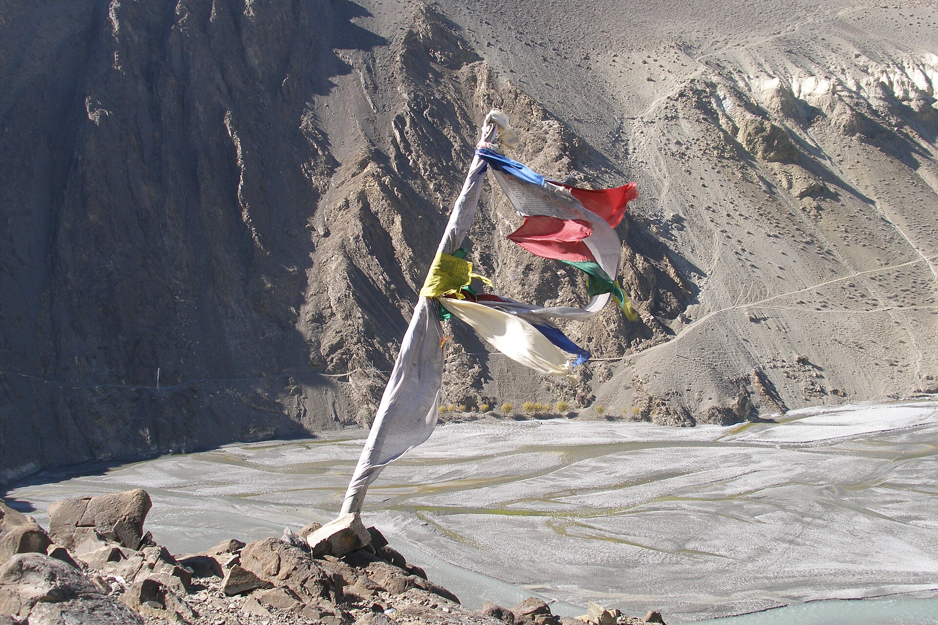 Banderas de oración tibetanas